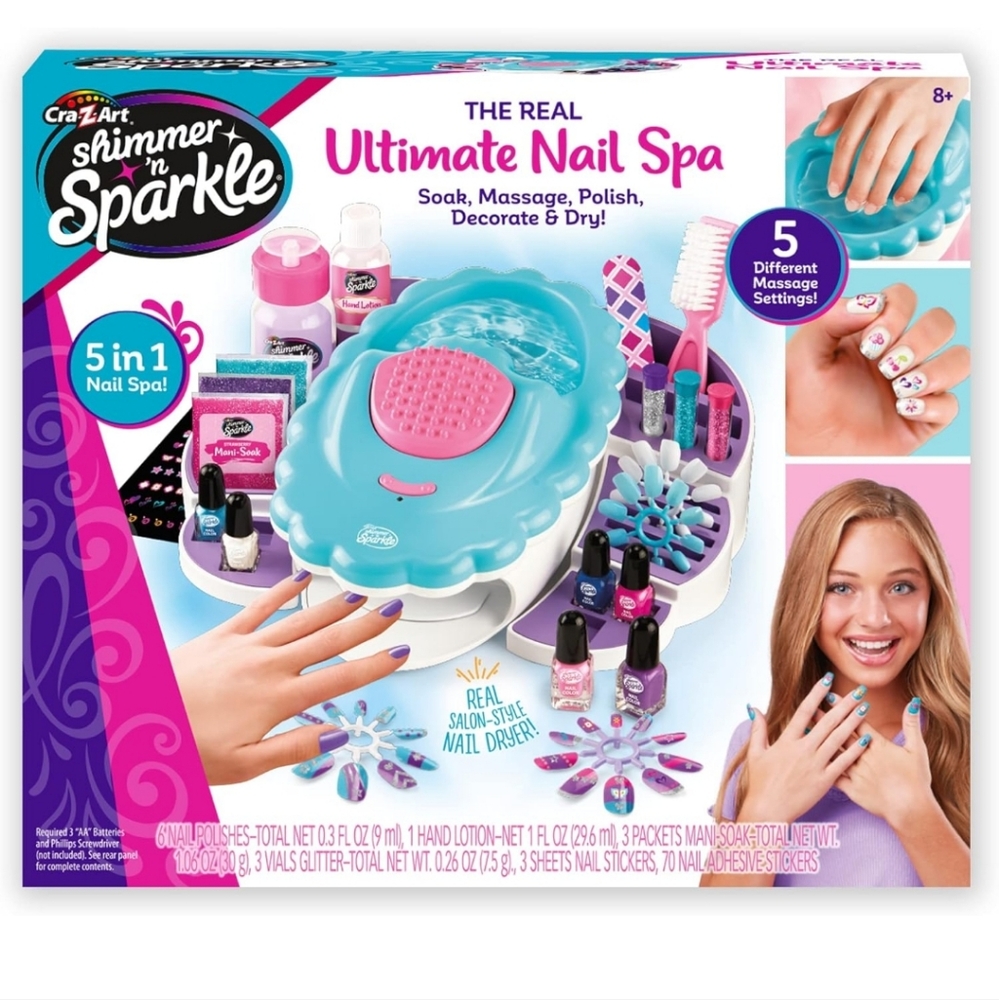 NEW Ultimate Nail Spa From Cra-Z-Art!